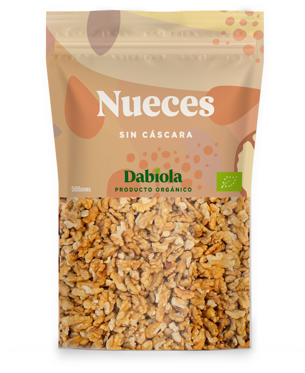 Bolsa Nueces Orgánicas con cáscara Dabiola