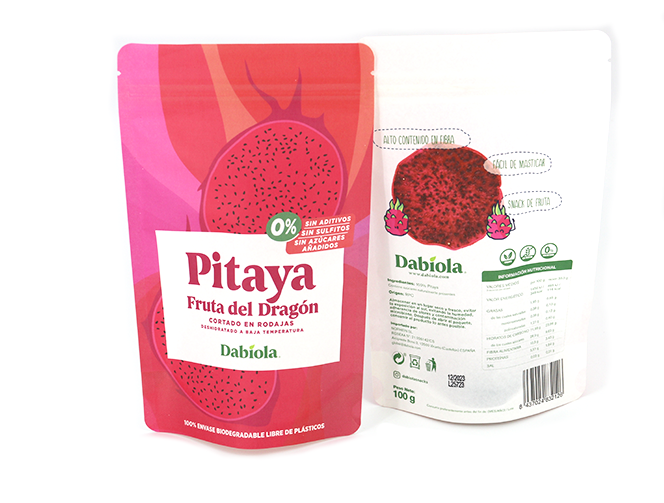 Dehydrated Dragon fruit slices Dabiola